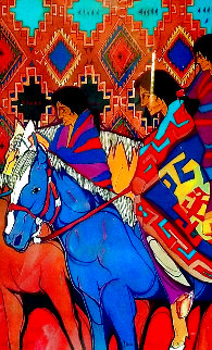 Untitled Lithograph Limited Edition Print - Amado Pena Untitled Lithograph Limited Edition Print - Amado Pena