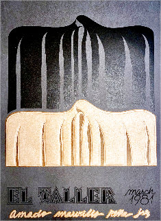 Ano Uno, El Taller March Poster 1981 Limited Edition Print - Amado Pena