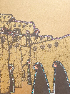 Mujeres De Taos 1978 - New Mexico Limited Edition Print - Amado Pena