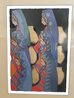 Seis en Oro 1983 Mixed Media Limited Edition Print by Amado Pena - 2 Seis en Oro 1983 Mixed Media Limited Edition Print by Amado Pena - 2