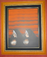 Dos Ollitas (Red) 1984 Limited Edition Print by Amado Pena - 1 Dos Ollitas (Red) 1984 Limited Edition Print by Amado Pena - 1