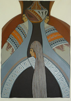 Una Oferta 1983 Limited Edition Print - Amado Pena Una Oferta 1983 Limited Edition Print - Amado Pena