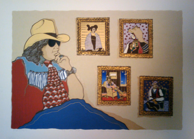 Tc Y Yo 1981 Limited Edition Print by Amado Pena Tc Y Yo 1981 Limited Edition Print by Amado Pena