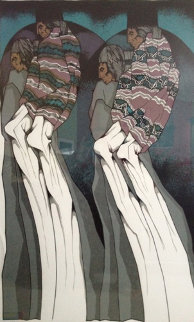 El Chotis Limited Edition Print - Amado Pena El Chotis Limited Edition Print - Amado Pena