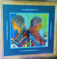 Ms. Al Mercaso Monotype 1993 14x16 Works on Paper (not prints) by Amado Pena - 1 Ms. Al Mercaso Monotype 1993 14x16 Works on Paper (not prints) by Amado Pena - 1