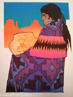 Colcha Morada 1990 Limited Edition Print - Amado Pena Colcha Morada 1990 Limited Edition Print - Amado Pena