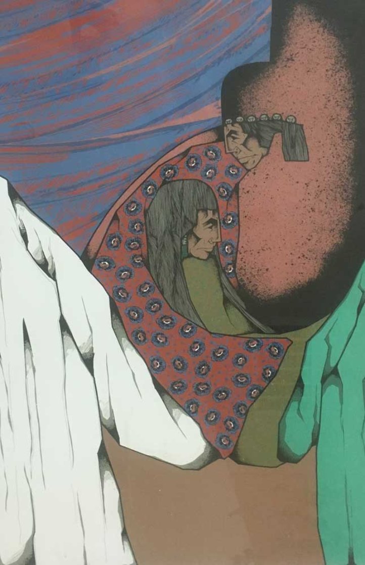Dos Amore 1984 Limited Edition Print by Amado Pena Dos Amore 1984 Limited Edition Print by Amado Pena