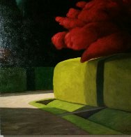 Anna's Street III 1990 40x40 Original Painting by Ross Penhall - 1 Anna's Street III 1990 40x40 Original Painting by Ross Penhall - 1