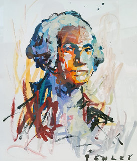George Washington 2017 36x30 Works on Paper (not prints) - Steve Penley George Washington 2017 36x30 Works on Paper (not prints) - Steve Penley