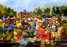 Children Playing 2000 60x84 Original Painting by Steve Penley - 0