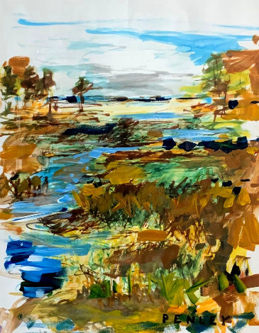 Everglades 2014 36x33 Original Painting - Steve Penley