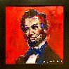 Abraham Lincoln 2019 42x42 Original Painting by Steve Penley - 1