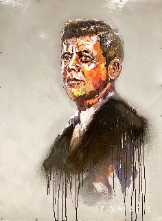 JFK 2014 48x36 Original Painting - Steve Penley JFK 2014 48x36 Original Painting - Steve Penley