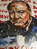Churchill Never Give in 2010 Embellished Limited Edition Print by Steve Penley - 2