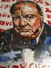 Churchill Never Give in 2010 Embellished Giclee Limited Edition Print by Steve Penley - 2