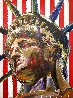 Statue of Liberty 2001 48x36 - Huge Original Painting by Steve Penley - 0