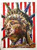 Statue of Liberty 2001 48x36 - Huge Original Painting by Steve Penley - 1