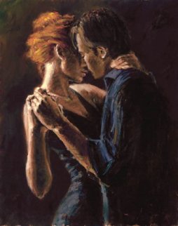 Baladas En Buenos Aires Embellished 2004 Limited Edition Print - Fabian Perez Baladas En Buenos Aires Embellished 2004 Limited Edition Print - Fabian Perez