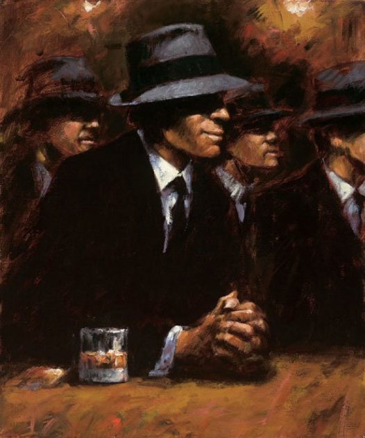 Gathering  2005 Limited Edition Print by Fabian Perez