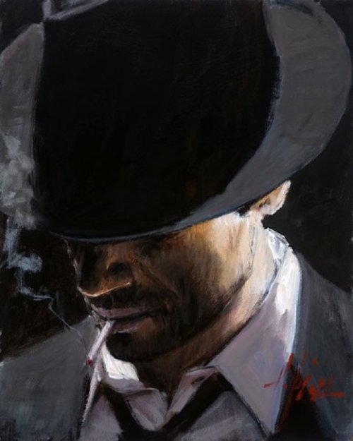 Black Hat 2005 Limited Edition Print - Fabian Perez