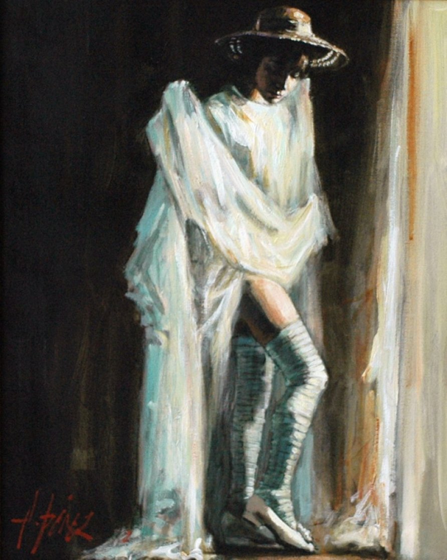 Catalina By the Window AP 2005 Limited Edition Print by Fabian Perez