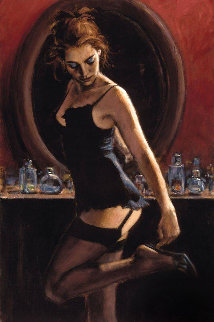 Medias Negras III AP 2006 Super Huge Limited Edition Print - Fabian Perez Medias Negras III AP 2006 Super Huge Limited Edition Print - Fabian Perez