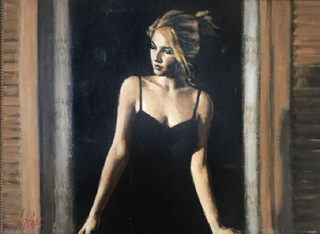 Balcony At Buenos Aires VII AP 2006 Huge Limited Edition Print by Fabian Perez