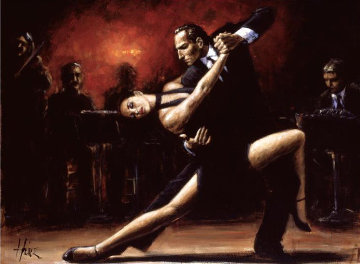 Tango IV 2004 Limited Edition Print - Fabian Perez Tango IV 2004 Limited Edition Print - Fabian Perez