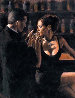 When the Story Begins 42x52 Huge Original Painting by Fabian Perez - 0