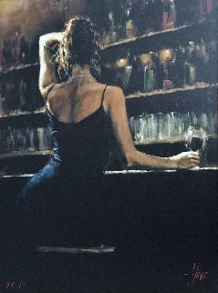 Lettizia AP 2002 Embellished Super Huge Limited Edition Print - Fabian Perez Lettizia AP 2002 Embellished Super Huge Limited Edition Print - Fabian Perez