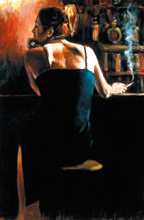 Waiting For a Drink Limited Edition Print - Fabian Perez Waiting For a Drink Limited Edition Print - Fabian Perez