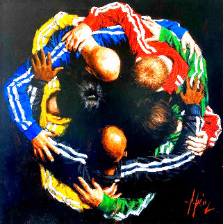 Five Continents One World HC Limited Edition Print - Fabian Perez Five Continents One World HC Limited Edition Print - Fabian Perez