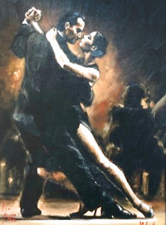 Study For Tango II Limited Edition Print - Fabian Perez Study For Tango II Limited Edition Print - Fabian Perez