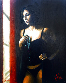 Turquesa I AP 2000 Limited Edition Print - Fabian Perez Turquesa I AP 2000 Limited Edition Print - Fabian Perez