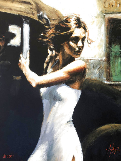 Untitled Lithograph AP Limited Edition Print by Fabian Perez