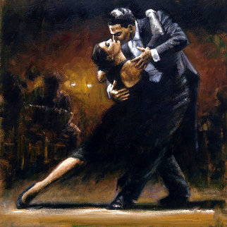 Study For Tango V AP Limited Edition Print - Fabian Perez Study For Tango V AP Limited Edition Print - Fabian Perez