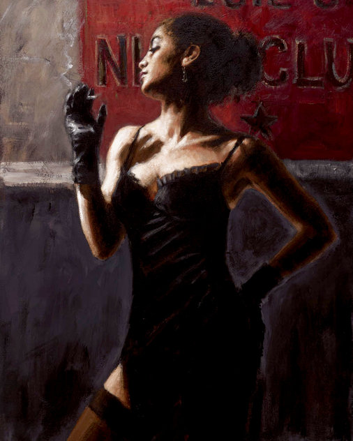 Sensual Touch in the Dark II AP 2007 Limited Edition Print by Fabian Perez