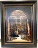 Wine Cellar AP 2004 - Framed Embellished Giclee on Canvas Limited Edition Print by Fabian Perez - 1