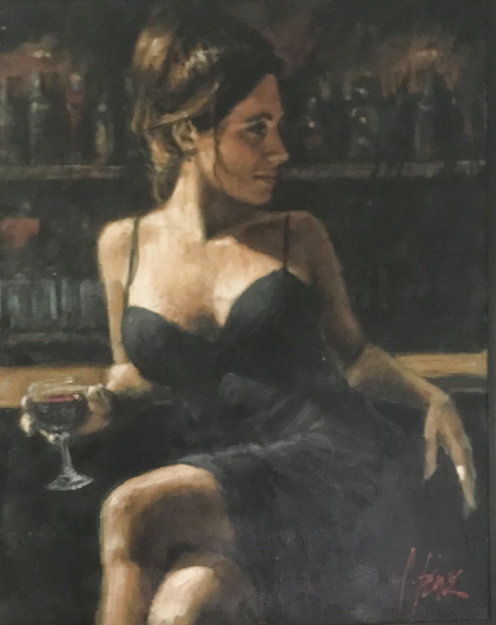 Brande 2005 40x30 Original Painting - Fabian Perez
