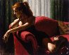 Rojo Sillon AP Embellished Limited Edition Print by Fabian Perez - 0