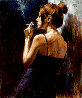 Full Moon Empty Heart 2002 Embellished Limited Edition Print by Fabian Perez - 0
