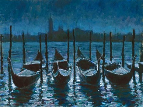 Venetian Nights AP - Huge - Venice, Italy Limited Edition Print - Fabian Perez