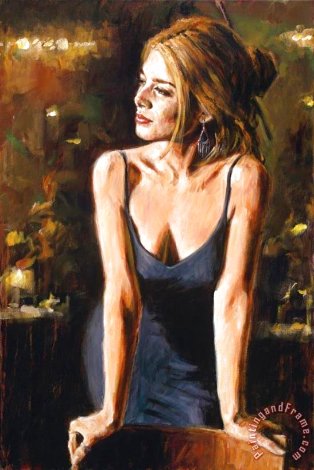 Cynzia II - Huge Limited Edition Print - Fabian Perez