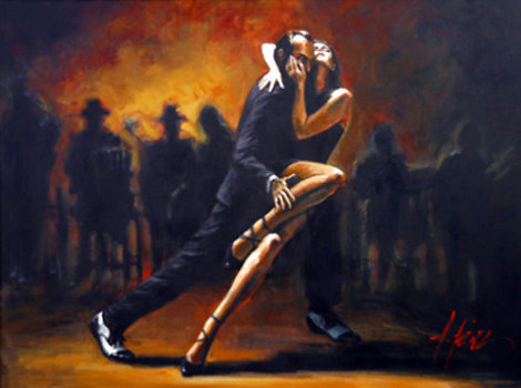 Tango 2004 - Huge Limited Edition Print - Fabian Perez