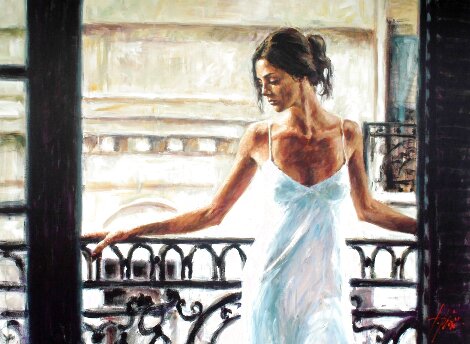 Balcony at Buenos Aires I AP 2000 - Argentina Limited Edition Print - Fabian Perez