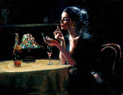 Eugenia III 2014 Limited Edition Print - Fabian Perez