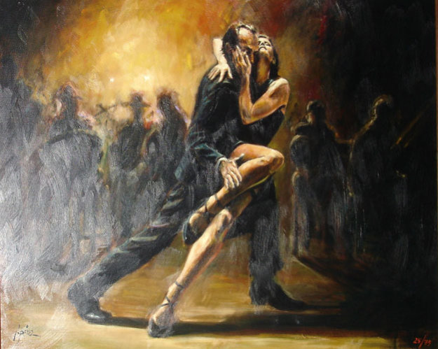 Tango 2004 Limited Edition Print by Fabian Perez Tango 2004 Limited Edition Print by Fabian Perez