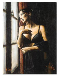 At the Window Limited Edition Print - Fabian Perez At the Window Limited Edition Print - Fabian Perez