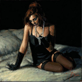 Guantes Negros AP 2005 Limited Edition Print - Fabian Perez Guantes Negros AP 2005 Limited Edition Print - Fabian Perez