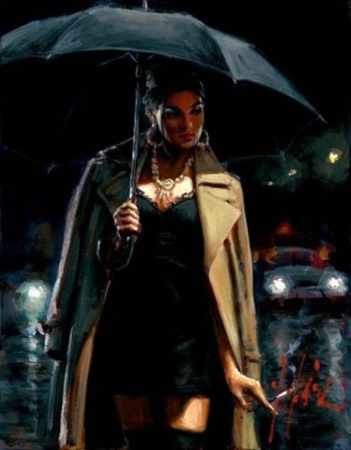 November Rain II 2012 Limited Edition Print by Fabian Perez